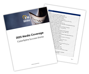 CyberTipline media coverage success stories illustration