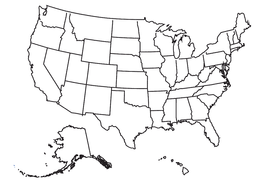 map with dots
