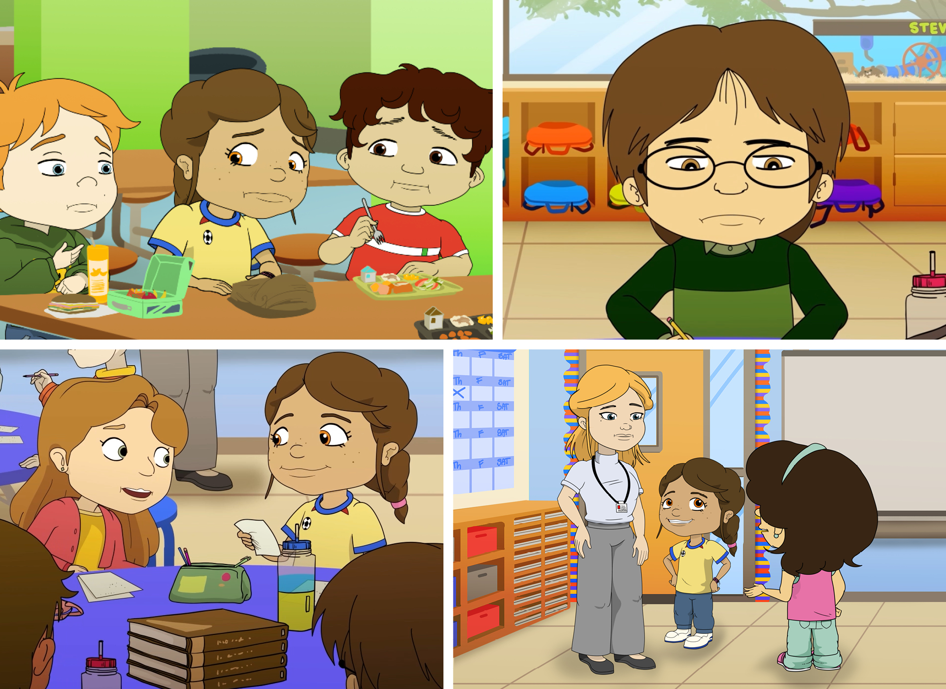 Collage of NetSmartz characters
